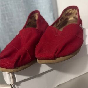 Toms Red Women's Flats